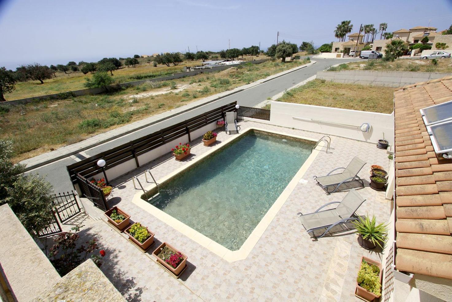 Amathousia Villa With Private Pool And Sea View Pissouri Dış mekan fotoğraf