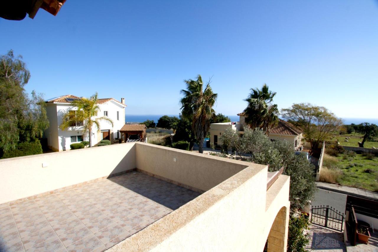Amathousia Villa With Private Pool And Sea View Pissouri Dış mekan fotoğraf