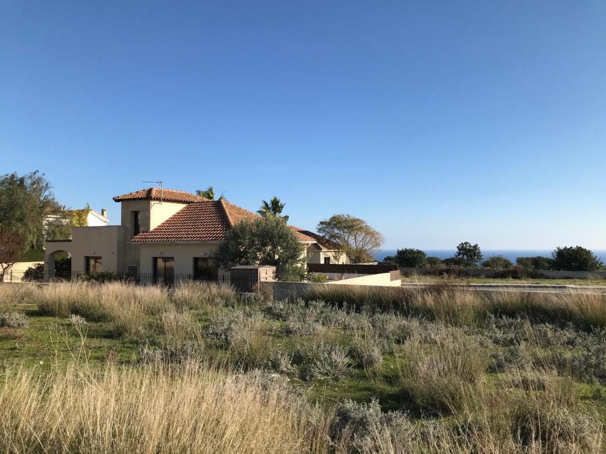Amathousia Villa With Private Pool And Sea View Pissouri Dış mekan fotoğraf